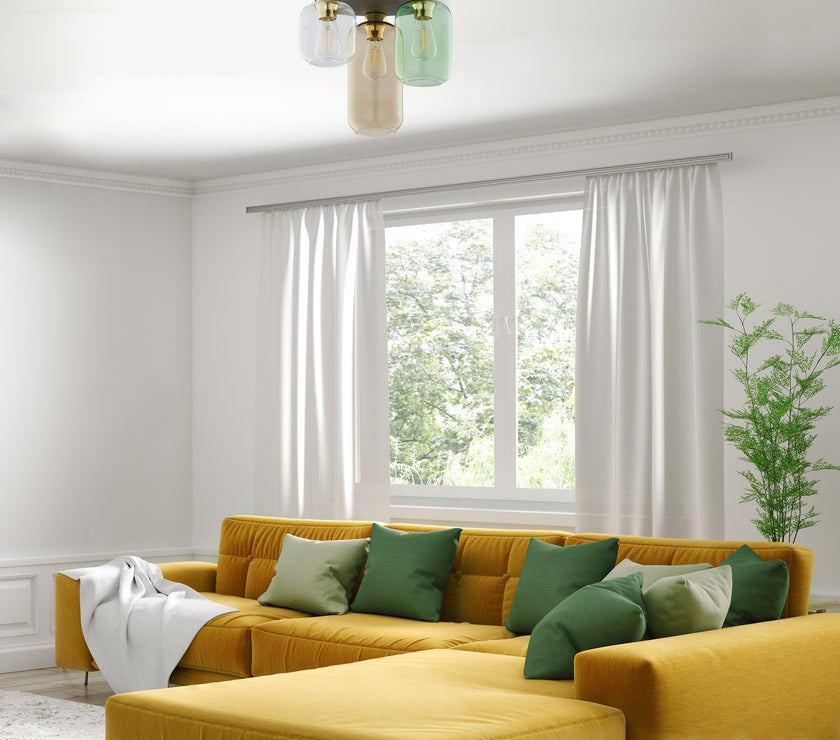 Marco Mid-Century Modern Flush Mount Light 3