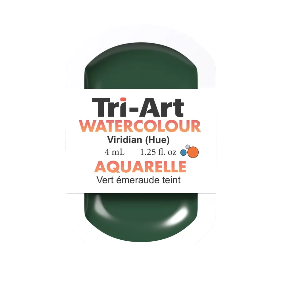 Tri-Art Water Colour Pans - Viridian (Hue) - 4 mL - Art Noise Tri-Art Water Colours - Viridian (Hue) Tri-Art Mfg. watercolours art-noise.myshopify.com tri-art-water-colours-viridian-hue Tri-Art Water Colours - Viridian (Hue) Tri-Art Mfg. watercolours art-noise.myshopify.com tri-art-water-colours-viridian-hue
