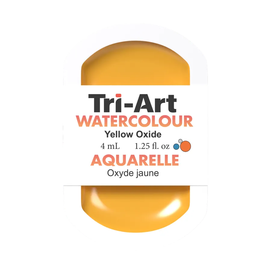 Tri-Art Water Colour Pans - Yellow Oxide - 4 mL - Art Noise Tri-Art Water Colour Pans - Yellow Oxide - 4 mL Tri-Art Mfg. watercolours art-noise.myshopify.com tri-art-water-colour-pans-yellow-oxide-4-ml Tri-Art Water Colour Pans - Yellow Oxide - 4 mL Tri-Art Mfg. watercolours art-noise.myshopify.com tri-art-water-colour-pans-yellow-oxide-4-ml