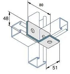 Byson Strut Angle Connector, 90 Degree - Right Hand Bend Byson product_type art-noise.myshopify.com byson-strut-angle-connector-90-degree-right-hand-bend Byson Strut Angle Connector, 90 Degree - Right Hand Bend Byson  art-noise.myshopify.com byson-strut-angle-connector-90-degree-right-hand-bend