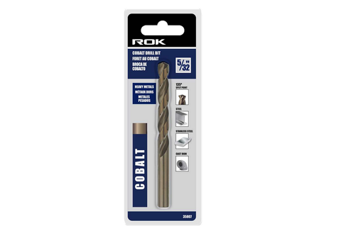 ROK - DRILL BIT COBALT 5/32" ROK product_type art-noise.myshopify.com rok-drill-bit-cobalt-5-32