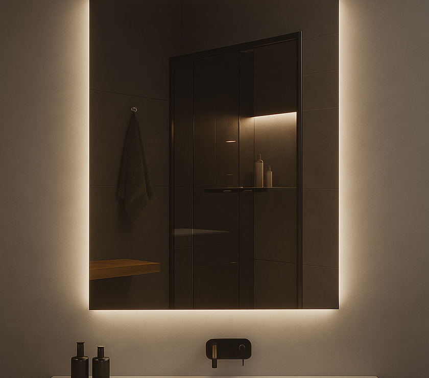 NEBULA PureGlow Backlit LED Vanity Mirror – Anti-Fog | 24–60"