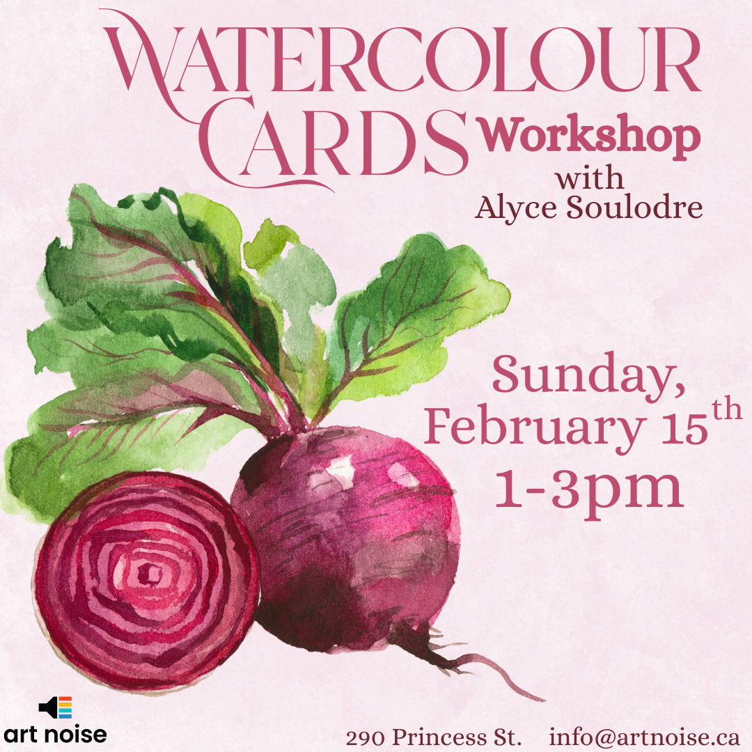 Watercolour Card Workshops with Alyce Soulodre
