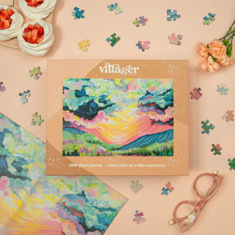  Daybreak | 1000-Piece Puzzle for Adults | Designed in Canada by Julie Amlin Villager Puzzles Puzzle art-noise.myshopify.com daybreak-1000-piece-puzzle-for-adults-designed-in-canada-by-julie-amlin
