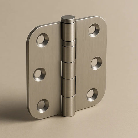  3″ Metal Door Hinge – Brushed Nickel & Matte Black Square & 5/8 Radius Good Day Building Supply Inc. Hinge art-noise.myshopify.com 3-metal-door-hinge-brushed-nickel-matte-black-square-5-8-radius