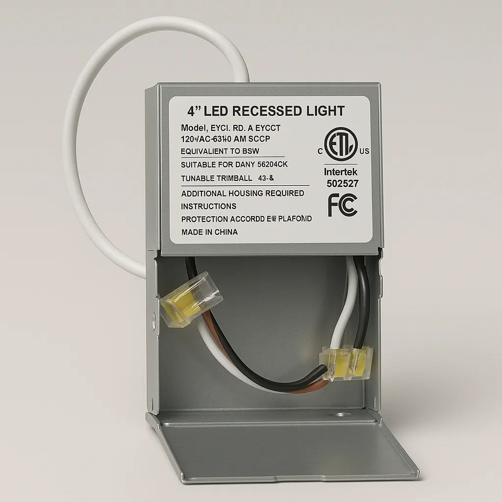  6" Slim LED Pot Light – 5CCT Selectable | IC Rated + Junction Box Good Day Building Supply Inc. Potlights art-noise.myshopify.com 6-slim-led-pot-light-5cct-selectable-ic-rated-junction-box