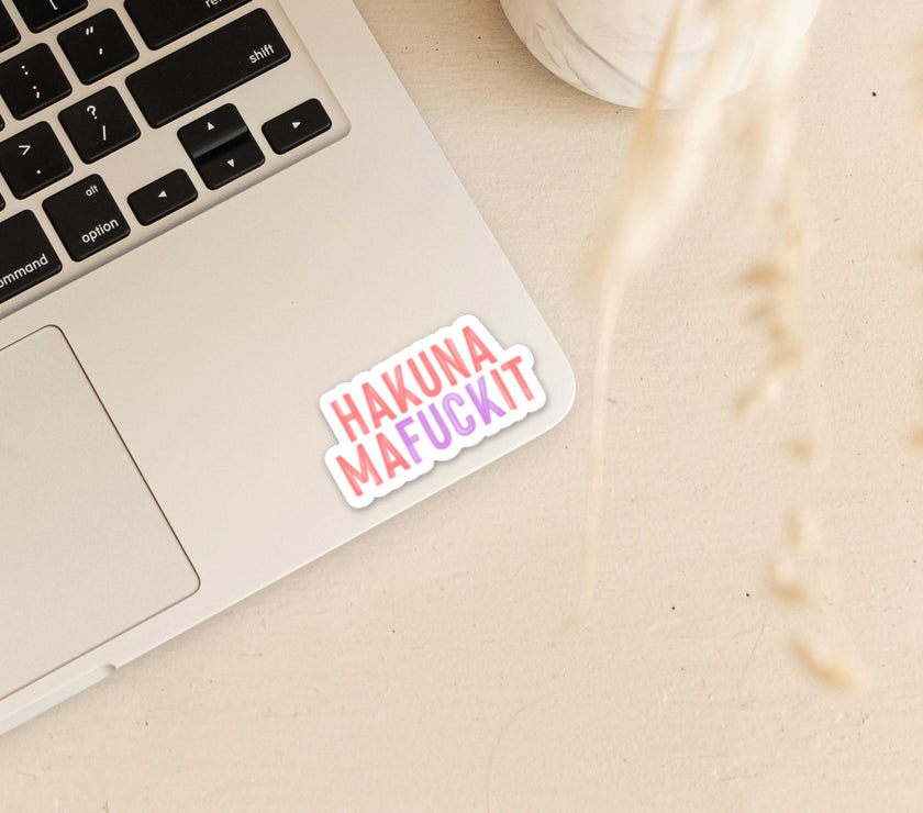 Hakuna Mafuckit Vinyl Sticker