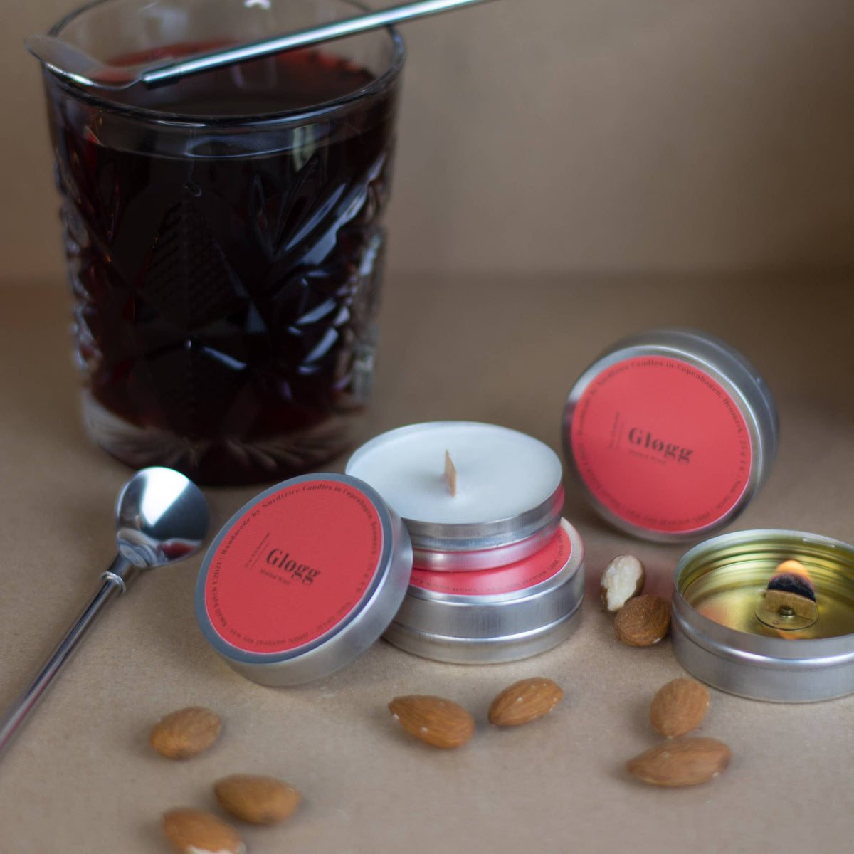 Mini Scented Soy Candle - Mulled Wine