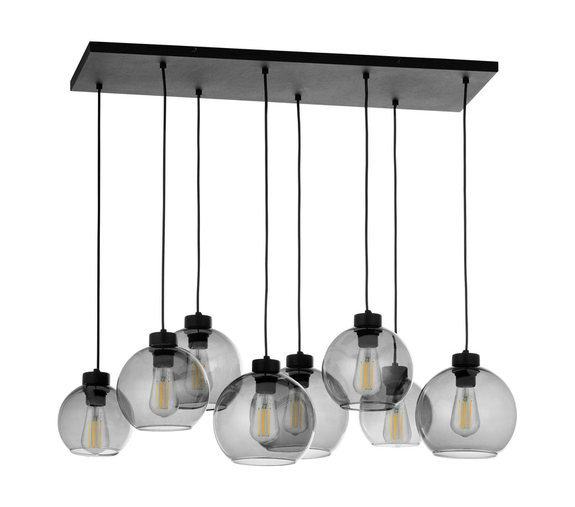 CUBUS Graphite Glass Scandinavian  Pendant Light 8