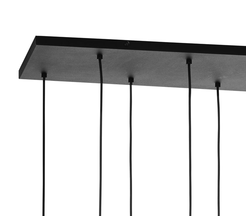 CUBUS Graphite Glass Scandinavian  Pendant Light 8