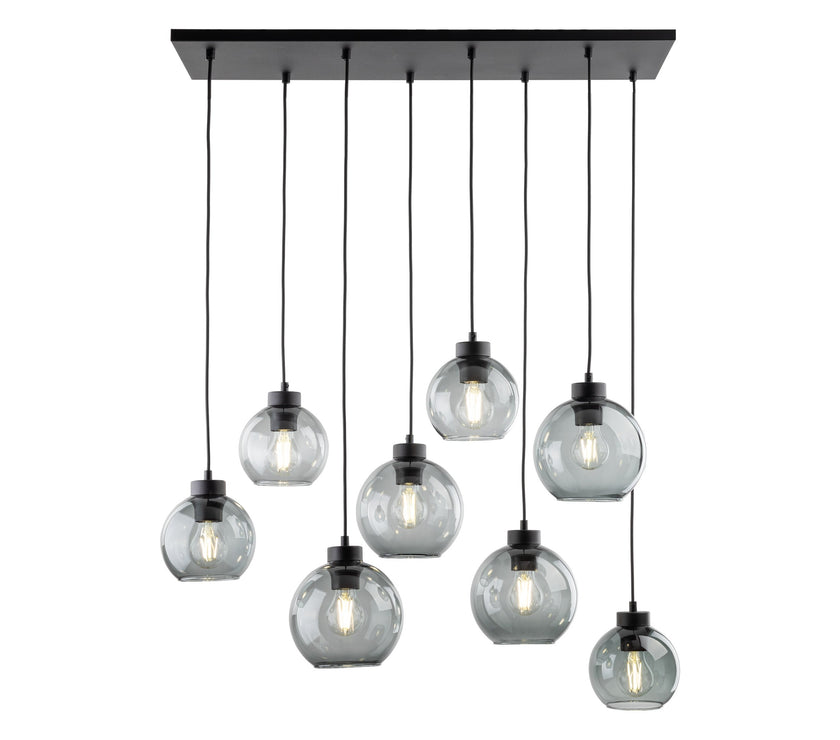CUBUS Graphite Glass Scandinavian  Pendant Light 8