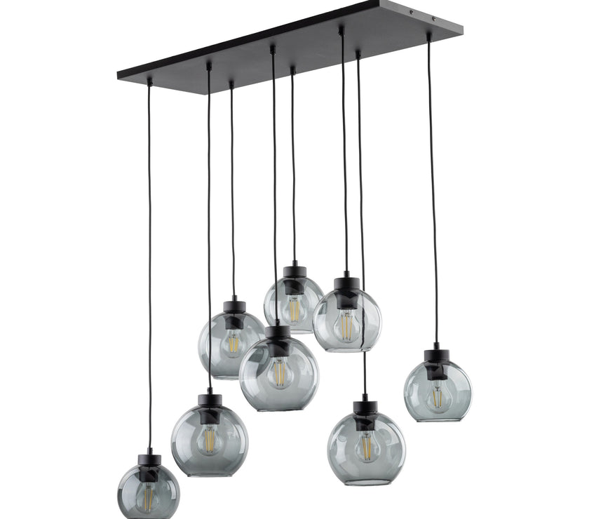 CUBUS Graphite Glass Scandinavian  Pendant Light 8