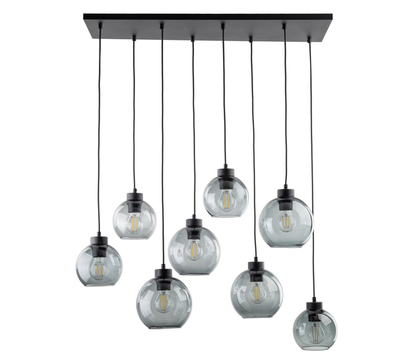CUBUS Graphite Glass Scandinavian  Pendant Light 8