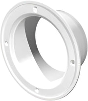 Byson Round White Plastic Connector Flanges