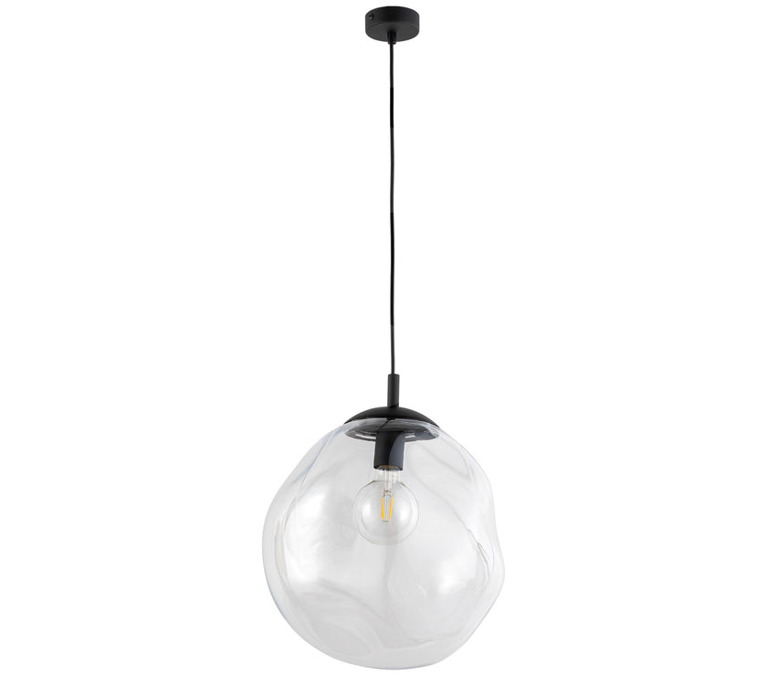 SOL Large Transparent Glass Pendant Light