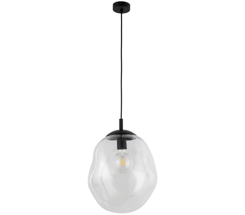 SOL Large Transparent Glass Pendant Light