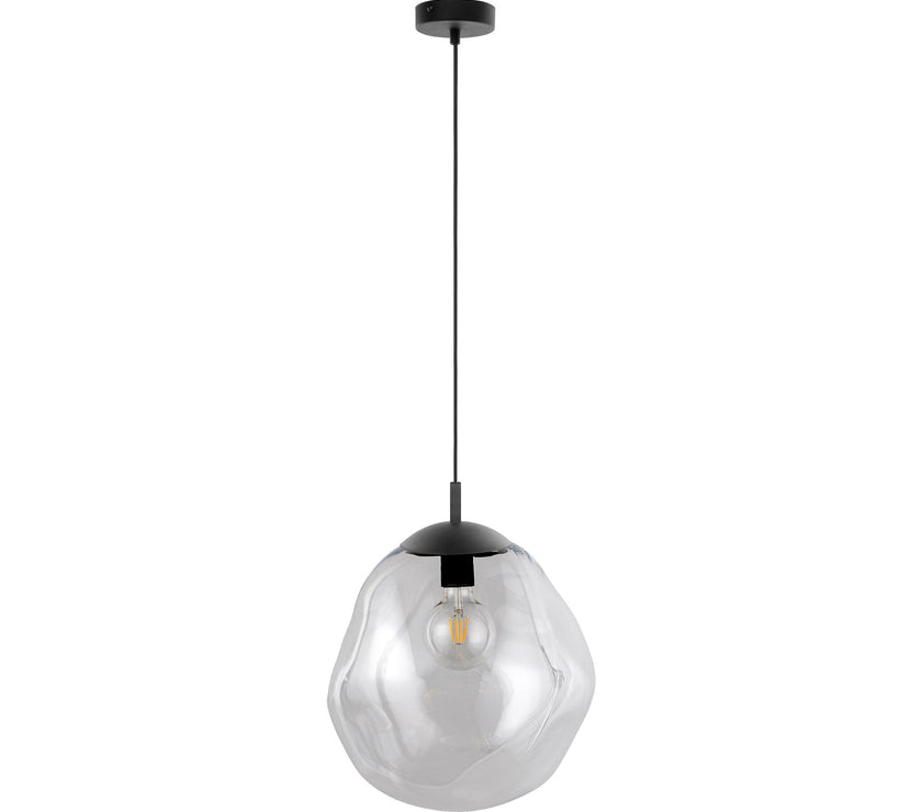 SOL Large Transparent Glass Pendant Light