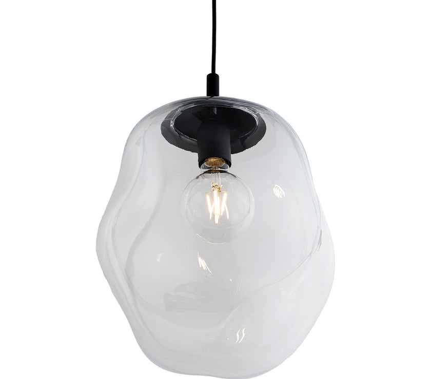 SOL Large Transparent Glass Pendant Light