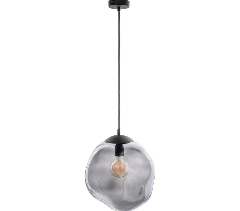 SOL Large Graphite Glass Pendant Light