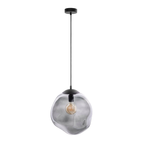 SOL Large Graphite Glass Pendant Light LumoCrafts product_type art-noise.myshopify.com sol-large-graphite-glass-pendant-light