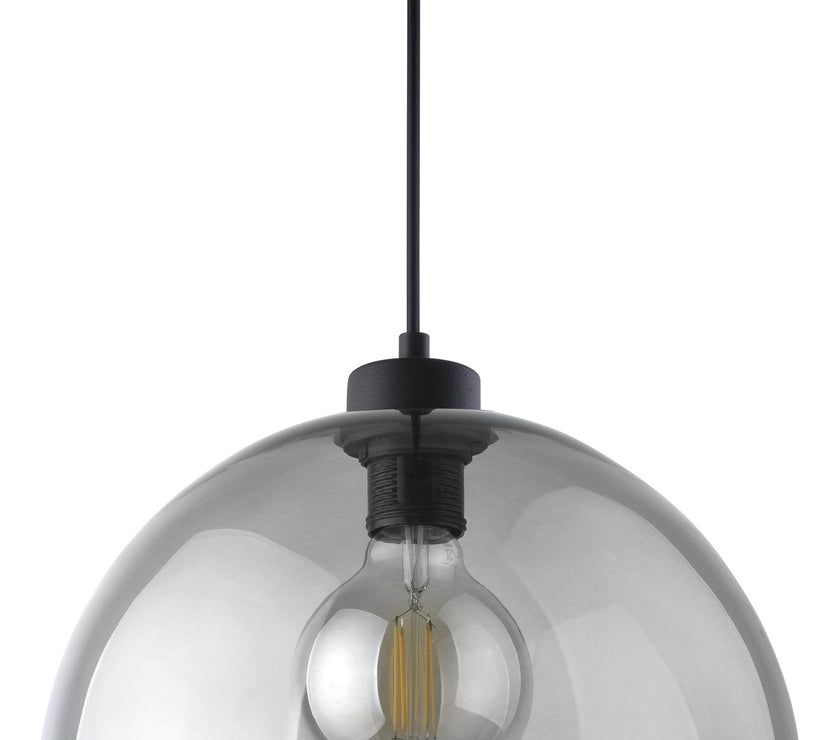 CUBUS Graphite Glass Scandinavian Pendant Light