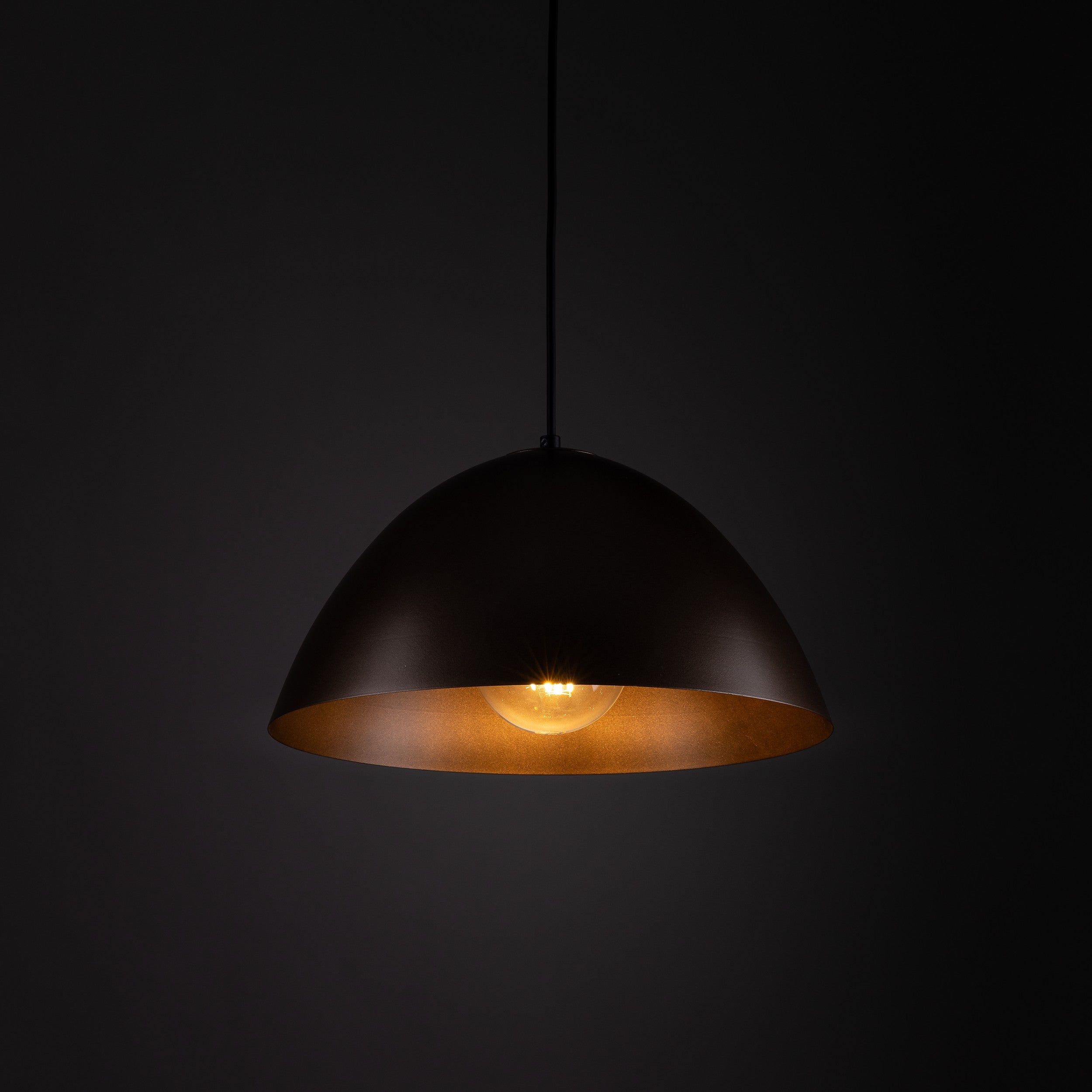 FARO Brown Mid-Century Modern Pendant Light M