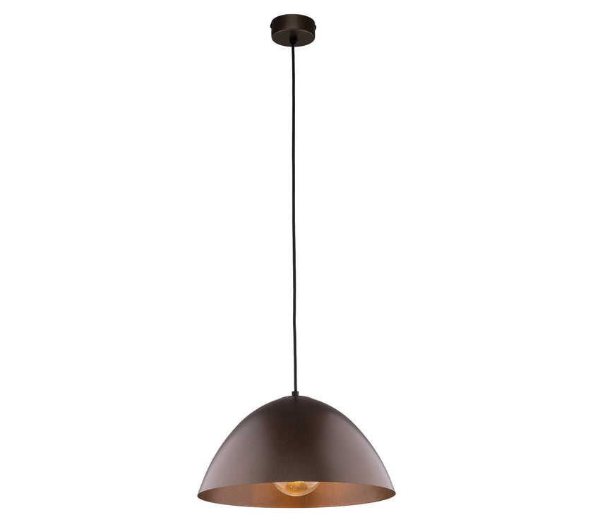 FARO Brown Mid-Century Modern Pendant Light M