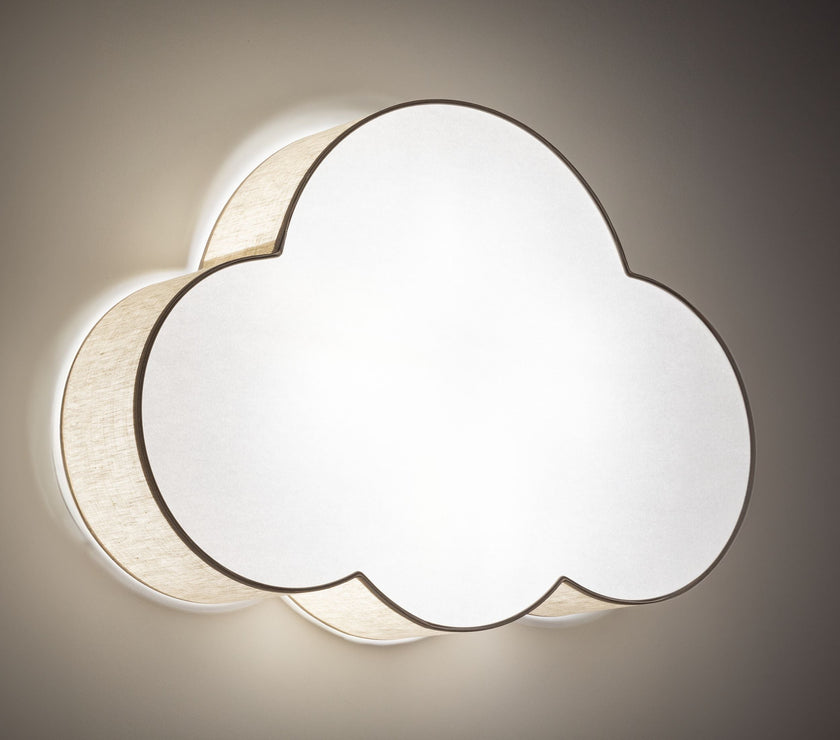 CLOUD Linen Flush Mount Light