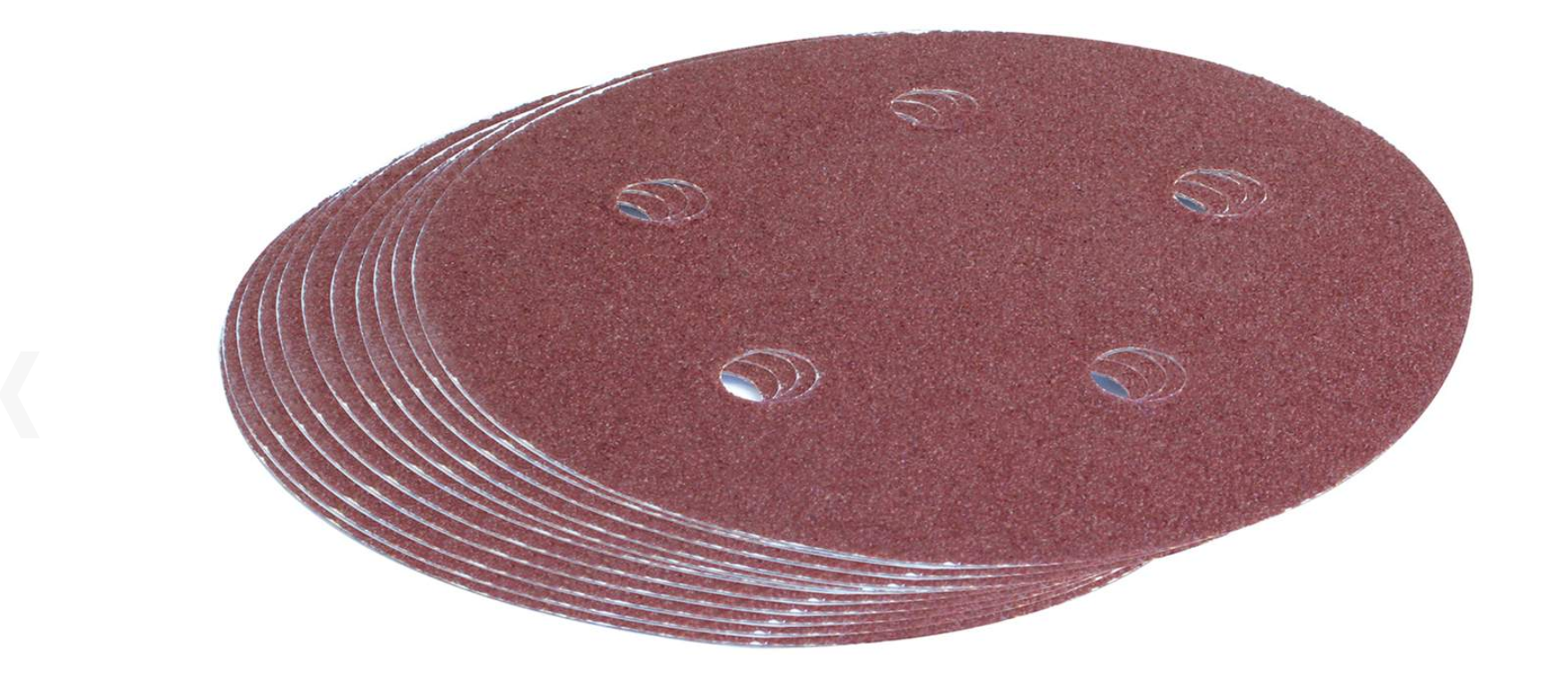 ROK - 10 PC 5" HOOK & LOOP SANDING DISC 80 GRIT