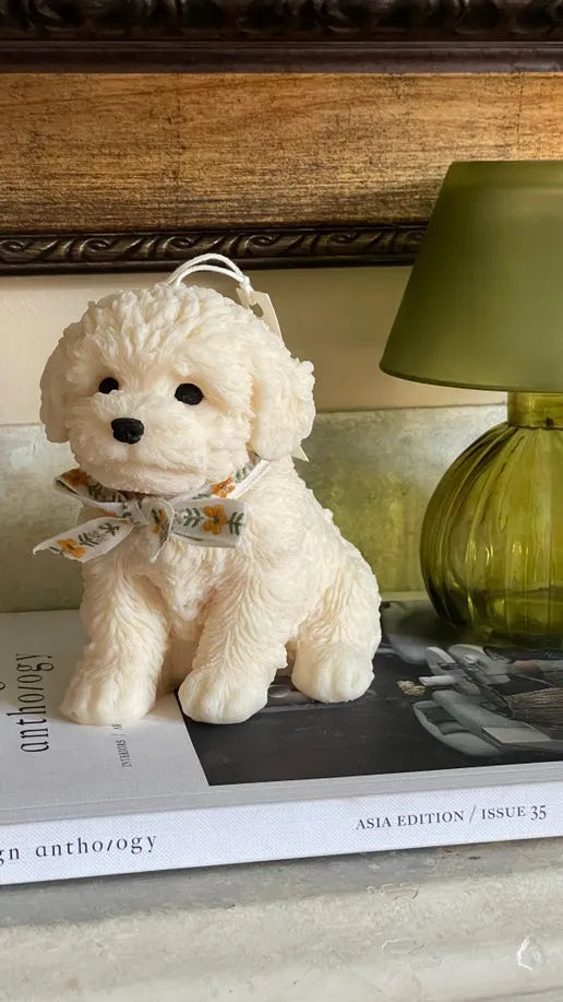 Puppy Eloise and Oliver Decorative Candle art-noise.myshopify.com puppy Puppy Eloise and Oliver Decorative Candle art-noise.myshopify.com puppy