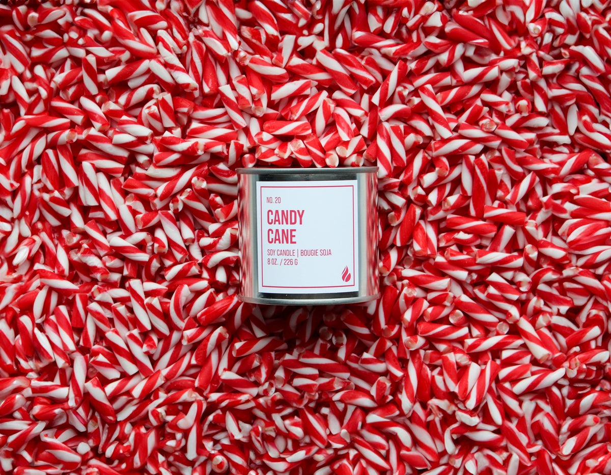 Candy Cane | 8oz Soy Candle