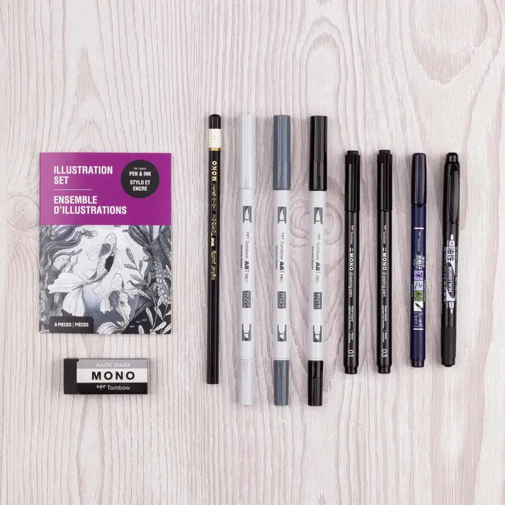 Tombow - Illustration Set - Art Noise