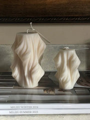 Wave Eloise and Oliver Decorative Candle art-noise.myshopify.com wave Wave Eloise and Oliver Decorative Candle art-noise.myshopify.com wave