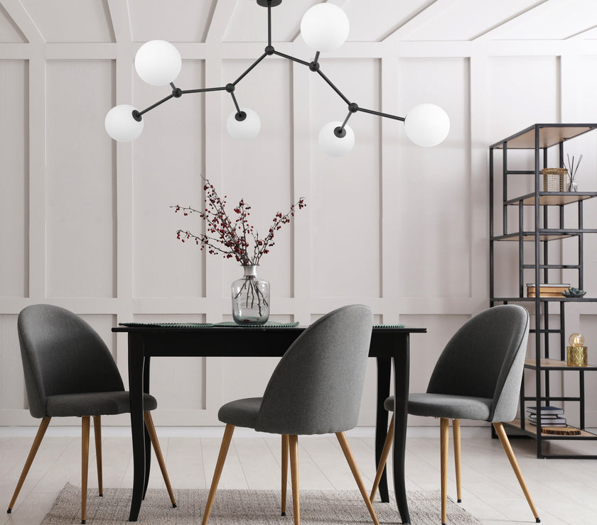 FAIRY Black Scandinavian Ceiling Lamp 6
