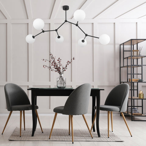 FAIRY Black Scandinavian Ceiling Lamp 6