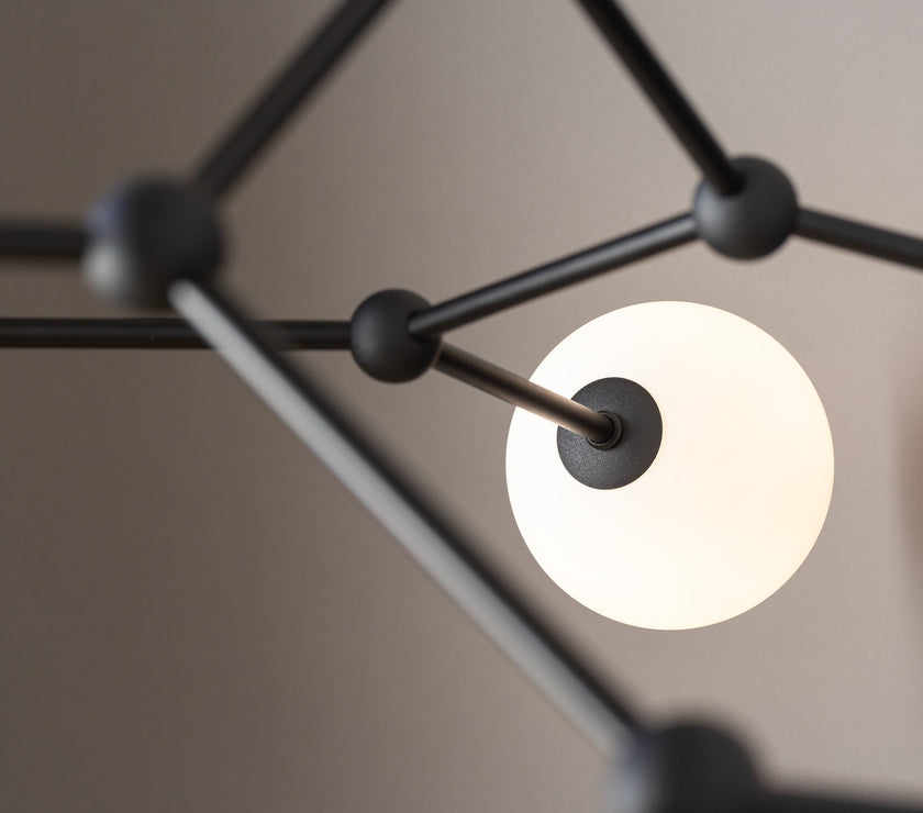 FAIRY Black Scandinavian Ceiling Lamp 6