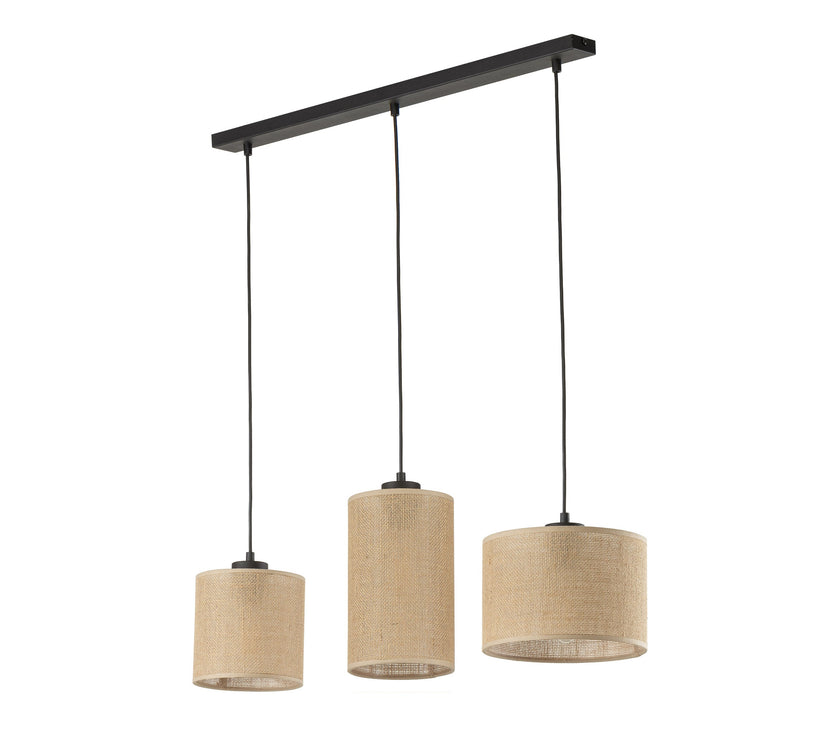 JUTE Natural Pendant  Light 3
