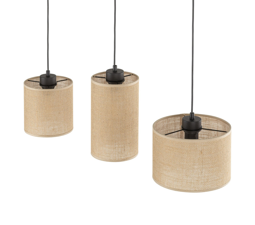 JUTE Natural Pendant  Light 3