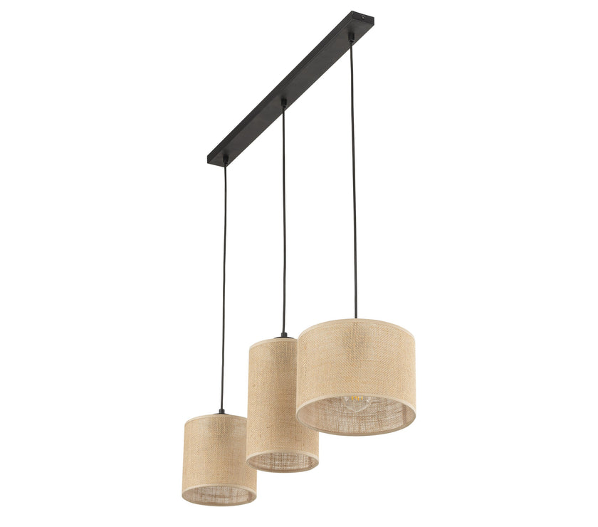 JUTE Natural Pendant  Light 3