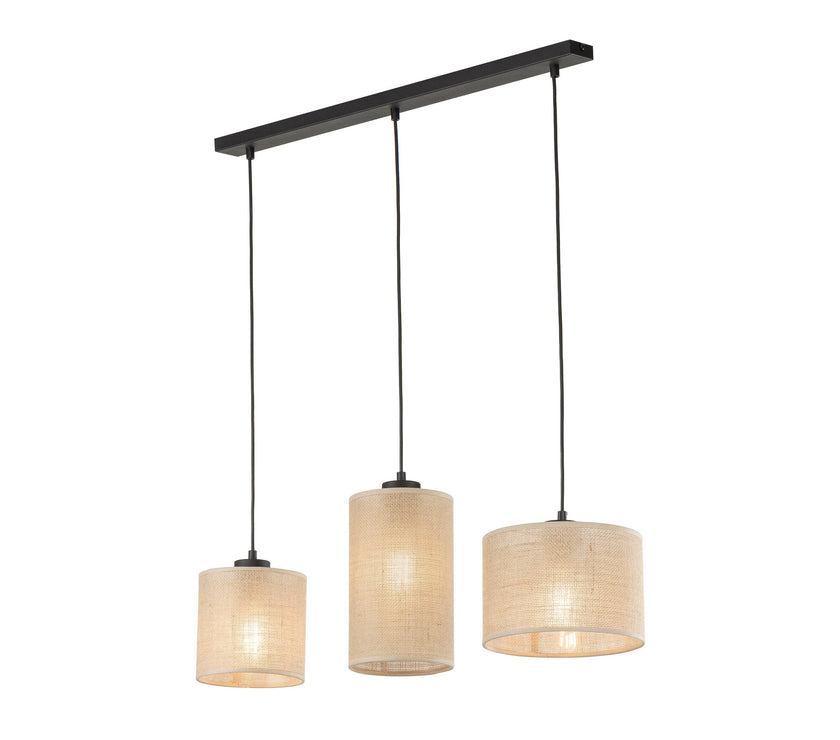 JUTE Natural Pendant  Light 3