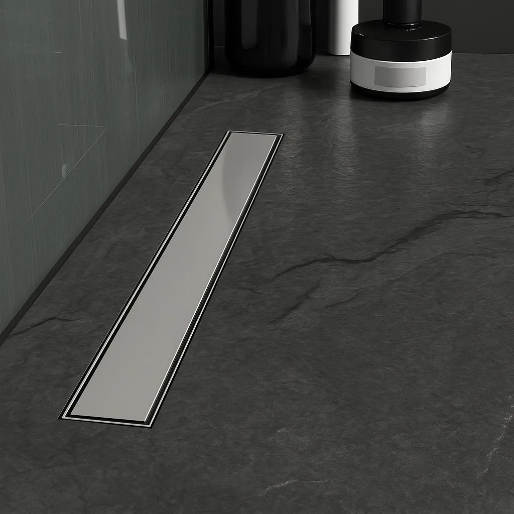  Architect Linear Shower Drain – 24" Linear Shower Drain with Leveling Feet, ABS Base Flange & LESSO Flush Bushing – Tile Insert & Grate Cover(UPC Certified) Good Day Building Supply Inc. Shower Drain art-noise.myshopify.com architect-linear-shower-drain-24-linear-shower-drain-with-leveling-feet-abs-base-flange-lesso-flush-bushing-tile-insert-grate-cover-upc-certified