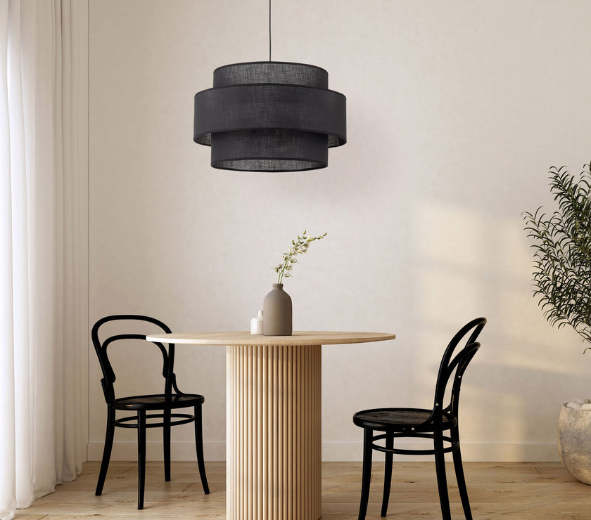 CALISTO Black Mid-Century Modern Pendant Light