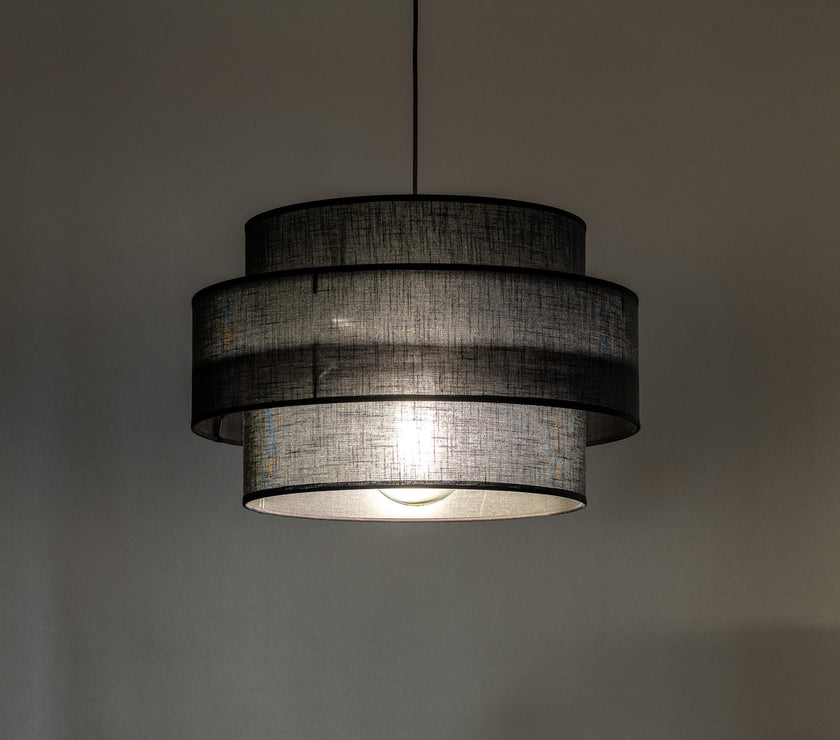 CALISTO Black Mid-Century Modern Pendant Light