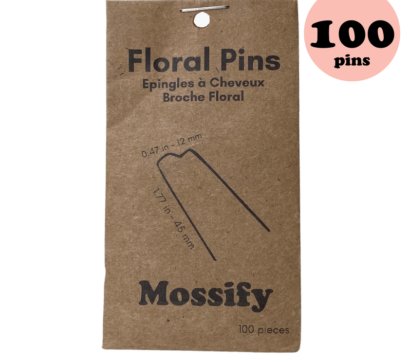 Floral Pins - Greening Pins - Moss Pole Pins