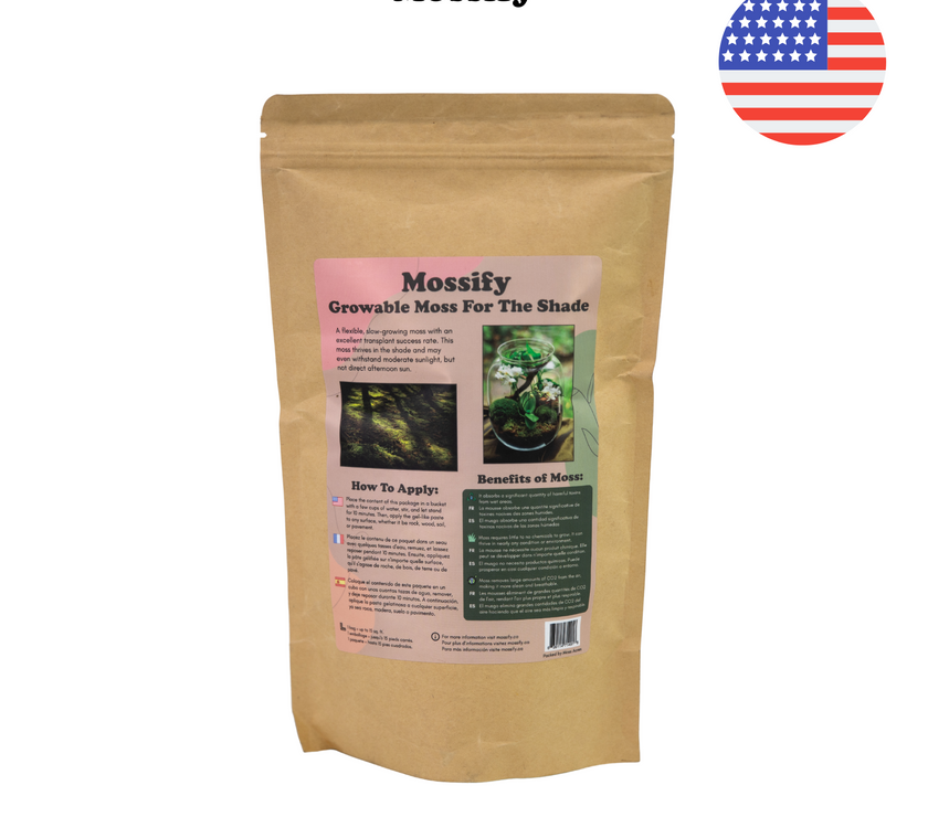 Growable Moss for the Shade