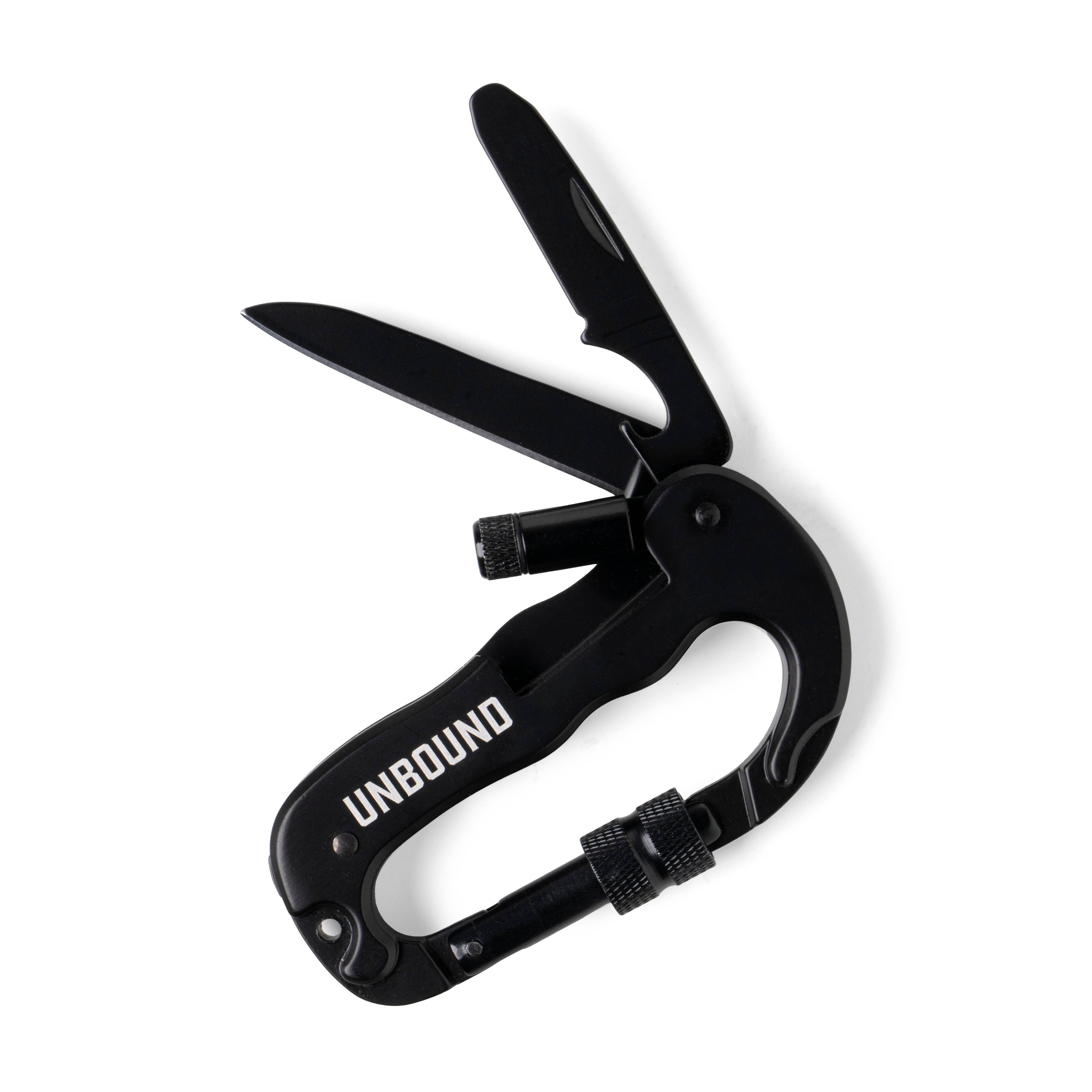 Bunk House Unbound 6-In-1 Carabiner Multitool