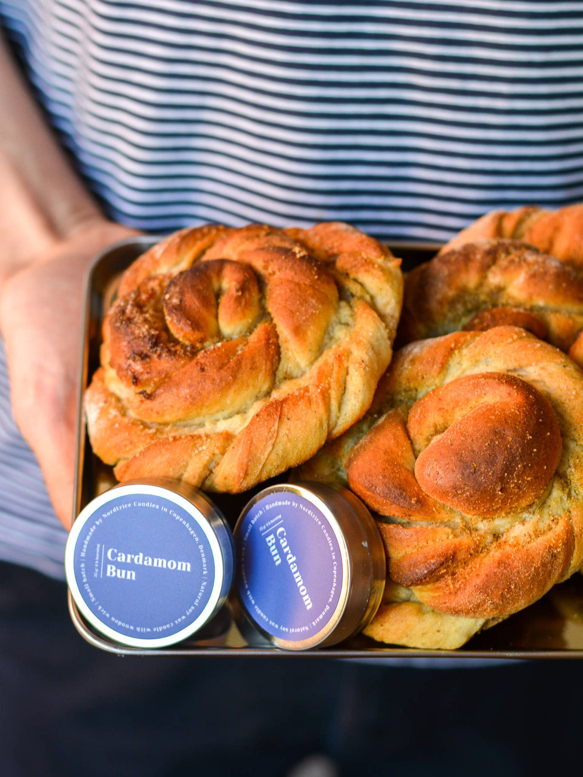 Mini Scented Soy Candle - Cardamom Bun