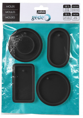 GEDEO - Pack of 4 Geometric Molds
