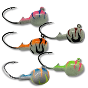 🍁Big Sky Deluxe Walleye Jigs 1/4oz 4pk