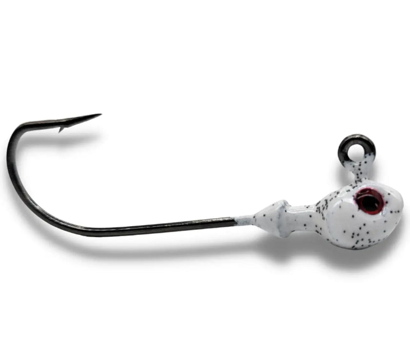 🍁Big Sky Poison Head 1/4oz long shank Jigs 2pk